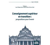 L'enseignement supérieur en transition : propositions pour l'avenir - Olivier Meier - Ems Management Et Societes - broché - Essai
