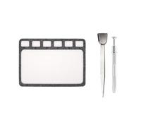 L'ensemble D'organisateurs De Perles Portables Comprend Des Pelles En Métal Avec Tapis En Feutre Antidérapant Et 6 Grilles Un Tapis Pour La Fabrication Bijoux Un Plateau Avec