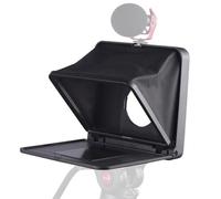 Lensgo Teleprompter Autocue TC7 - téléprompteur compact pliable avec support multi-objectifs et commande Bluetooth