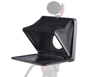 Lensgo Teleprompter Autocue TC7 - téléprompteur compact pliable avec support multi-objectifs et commande Bluetooth