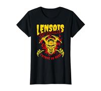 Lensois, Lens, Supporter, Cadeau, Les corons, hymne du Nord T-Shirt, Femme, Noir, M
