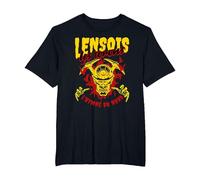 Lensois, Lens, Supporter, Cadeau, Les corons, hymne du Nord T-Shirt, Homme Grandes Tailles, Noir, 5X Tall