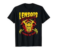 Lensois, Lens, Supporter, Cadeau, Les corons, hymne du Nord T-Shirt, Homme, Noir, XXL