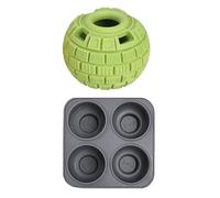 Lent d'alimentation pour Chiens De Chien Jouet en Silicone Doux Traite La Mangeoire pour La Santé des Dents Interaction Dentition Dentition À Mastication du Puzzle Lent