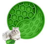 Lent pour chiens, assiette puzzle antidérapante en silicone | Petits bols pour alimentation lente des chiens - Petits moyens grands chiots chats adultes intérieur extérieur