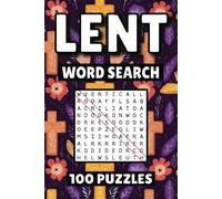 Lent Word Search: 100 Pages of Easter Puzzles, Word Scramble, Word Find, and Vocabulary Activities for Kids, Adults, and Seniors