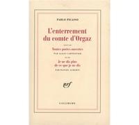 L'Enterrement du comte d'Orgaz Pablo Picasso (Auteur), Alejo Carpentier (Traduction)