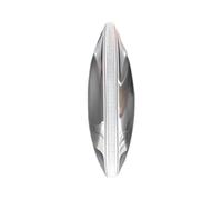 Lentille 3D biconvexe en verre, diamètre 45 mm, focalisation focale, diamètre 37 mm, acrylique, for instruments optiques, 1 pièce