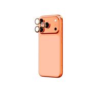 Lentille AR en verre saphir pour iPhone 17 Pro / Pro Max - Cadre orange