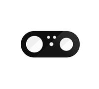 Lentille Caméra Arrière pour Google Pixel 7, 100% Compatible Noir