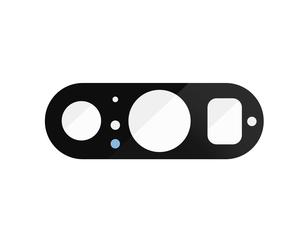 Lentille Caméra Arrière pour Google Pixel 8 Pro, 100% Compatible Noir
