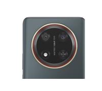 Lentille Caméra Arrière pour Honor Magic7 Lite en Verre Trempé Noir