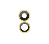 Lentille Caméra Arrière pour iPhone 11 100% Compatible Jaune