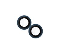 Clappio, Lentille de la caméra arrière pour Apple iPhone 13 / 13 Mini, 100% compatible, Bleu