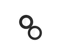 Lentille Caméra Arrière pour iPhone 13 et 13 Mini, 100% Compatible Noir