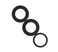 Lentille Caméra Arrière pour iPhone 15 Pro Max - AVIZAR - Noir - Haute Qualité