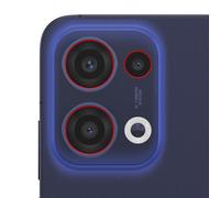 Lentille Caméra Arrière pour Oppo Reno13 en Verre Trempé Noir