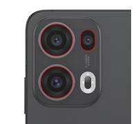 Lentille Caméra Arrière pour Oppo Reno13 Pro en Verre Trempé Noir