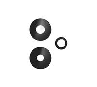 Clappio, lentille de la caméra arrière pour Xiaomi Redmi Note 13 Pro 5G, 100% compatible, noir