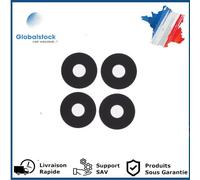 Lentille Caméra Arrière PREMIUM pour Honor X8 - Noir (4pcs)