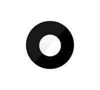 Lentille Caméra pour Galaxy A54 5G Réparation Verre Capteur Ultra Grand Angle Samsung Noir transparent