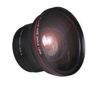 lentille， Compatible avec Les appareils Photo Reflex numériques Nikon D7100, D7000, D5500, D5300, D5200, D5100, D3300 et D3000 : Objectif Grand Angle 52 mm (0,43x) avec Fonction Macro.