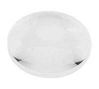 Lentille convexe en verre K9 double K9 lentille convexe en verre optique 100 mm Longueur focale lentille loupe pour expérience d'optique physique