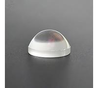 Lentille convexe plano en verre optique K9 à longueur focale de 10 mm avec film antireflet, lentille de condensation LED de 15 mm de diamètre