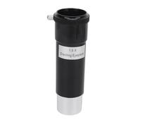 Lentille de Barlow 1,25 Pouces 1,5X, Accessoire de Télescope de 1,25 Pouces, avec Double Capuchons Anti-poussière, Lentille de Barlow de Télescope Astronomique en Verre Optique