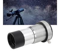 Lentille de Barlow 2X, Verre à Revêtement Multicouche Optique HD, Grossissement 2X, Finition Mate, Interface Filetée, Matériau Durable, pour Oculaires de Télescope Astronomique