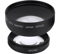 Lentille de caméra, 52mm 0.45X Grand Angle Conversion Macro Universelle pour/pour/pour/pour appareils Photo Reflex Mono-Objectif et appareils Photo numériques