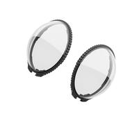 Lentille de caméra de haute durabilité protégeant le verre solide contre les rayures avec franges noires pour l'enregistrement vidéo à 360 degrés et la couverture de caméra de sport acquéreur de