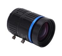 Lentille de Caméra de sécurité, Alliage d'aluminium Manuel Iris C Mount Lens Haute qualité d'image Résolution 10 MP Résistant à la Température pour Caméras de Surveillance