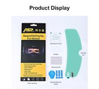 Lentille De Casque De Moto, Film Patch Transparent Universel Pour K3 K4 Ax8 Ls2 Hjc Mt, Accessoires De Voiture