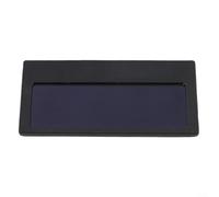 Lentille de casque de soudage auto-obscurcissante, 10,2 x 5,1 cm, filtre solaire avec marche/arrêt automatique, écran LCD haute définition pour soudeurs et professionnels du travail des métaux