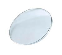Lentille de couverture de montre Verre de montre rond en cristal à dôme unique avec effet loupe, hauteur centrale 3,5 mm, épaisseur des bords 2, 1 pièce(30mm)