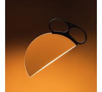 Lentille de demi-lune portable pour appareil photo réflex numérique 79/100/150mm effet de brouillard spécial pour photographie accessoires de caméra couleur 150mm+0.5