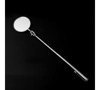 Lentille de détection télescopique avec miroir rond et tête pivotante pour la réparation automobile, inspecter les écrous difficiles et les zones cachées dans les voitures ou les ateliers, finition