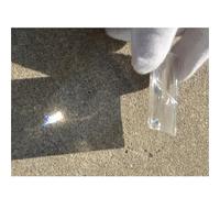 Lentille de Fresnel carrée en PMMA 50 x 50 mm, lentille Optique concentrique filetée for concentrateur Solaire, lentille grossissante for éclairage LED, Longueur focale 50/70/100 mm(100mm)