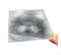 Lentille de Fresnel carrée en PMMA for projecteurs DIY et Tests optiques, 1 pièce(100x100mm-FL90mm)