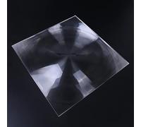 Lentille de Fresnel optique PMMA de grande taille (300 x 300 mm), focale de 330 mm, concentrateur solaire grossissant, outils for la fabrication de feu