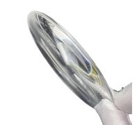 Lentille de Fresnel Ronde de 50 à 100 mm de diamètre, 1 pièce, lentille Optique concentrique à condensateur fileté en PMMA for projecteur LED VR(D100mm FL50mm)