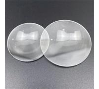 Lentille de Fresnel Ronde en PMMA for projecteurs LED et Applications optiques, 1 pièce(D100mm-FL60mm)