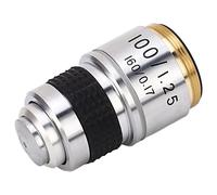 Lentille de Microscope, Taille RMS Objective du Microscope 100X Portatif pour la Construction