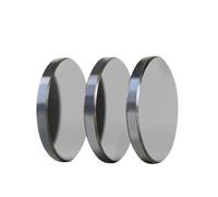 Lentille de miroir réfléchissant Laser Co2 Si, réfiefficacité 500W, lentille réflectrice à revêtement noir 99.6% for Machine à graver au Laser CO2(Si Mirror 1Pc,40mm)