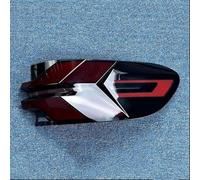 Lentille de Phare Compatible Avec BMW Pour X5 2023 Cache-feux Arrière En Verre Transparent Coque Feu Arrière Capuchon Lentille Masque Feu Arrière(Outside Right)