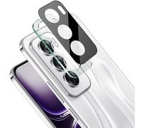 Lentille de Protection en Verre Trempé pour Compatible avec Oppo Reno 12 5G (Version Noire) IMAK