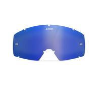 Lentille de Rechange Masque Lunettes Motocross AIROH Blast XR1 Bleu À Miroir