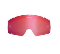 Lentille de Rechange Masque Lunettes Motocross AIROH Blast XR1 Rouge À Miroir