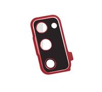 Lentille de Remplacement pour Caméra Arrière Galaxy S20 FE avec Châssis Rouge
